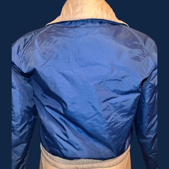 Women’s Vintage Alpine Design 1980s Goose Down Ski Waist Jacket Size 14 - Picture 2 of 8